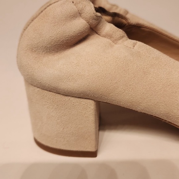 NWOT Everlane Shoes Everlane The Italian Leather Day Heel In Tan Suede Size 7 - Picture 7 of 10